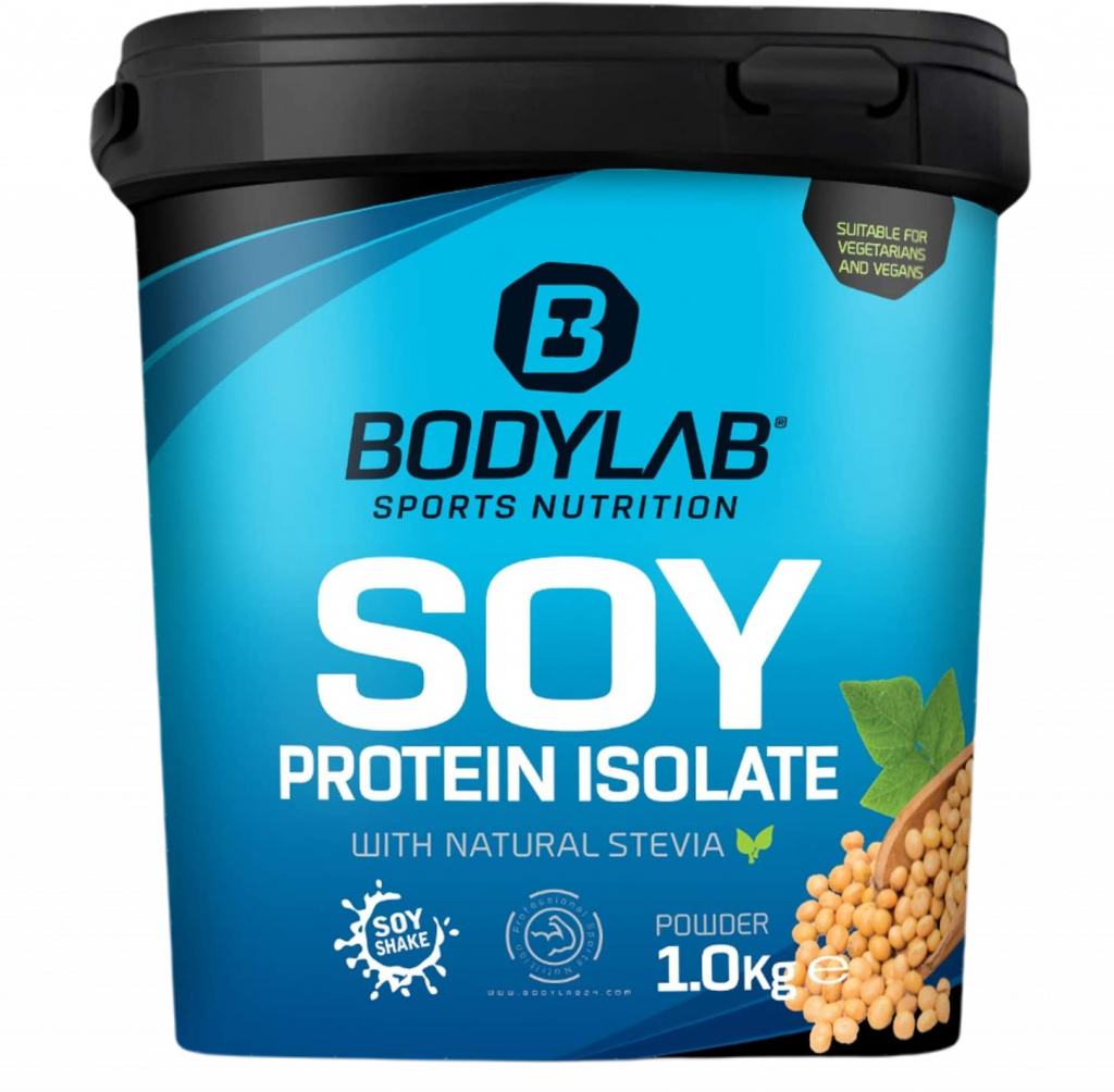 Bodylab24 Soja Protein Isolate im 1000g Behälter