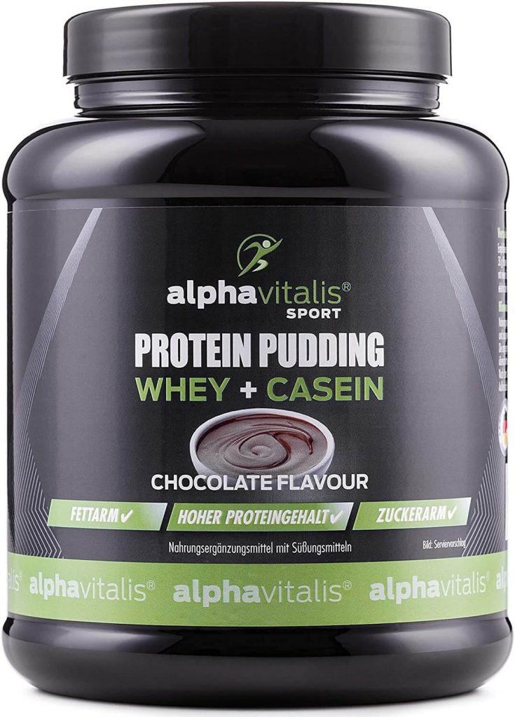 Alpha Vitalis Protein Pudding.